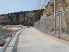 家島65号線道路防災工事