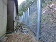 平成24年度赤泊地区24防災安全(離島地すべり)A-7ブロック防護柵工事