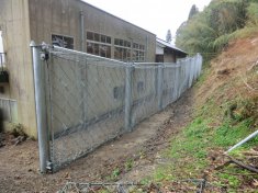 平成25年度赤泊地区防災・安全(離島地すべり)A-7ブロック防護柵設置工事