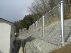 防護柵工事下山田その1(河砂施設)