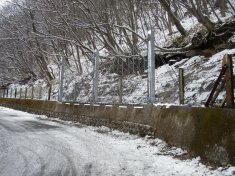 主要地方道高崎東吾妻線 落石対策工事