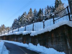 建第10号谷後線雪崩予防柵設置工事