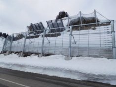 平成27年度(主)柏崎高浜堀之内線防災安全(雪寒)雪崩予防柵設置その2工事