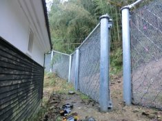 平成24年度赤泊地区離島地すべり(交付金)A-8ブロック防護柵設置工事
