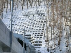 北海道新幹線、木古内地区トンネル防護設備他