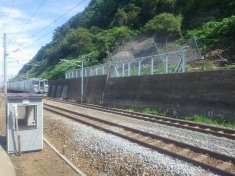 朝里・銭函間261k515m付近落石止柵新設他