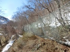 羅臼中学校地先山地災害総合減災対策治山工事