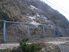 平成23年度山田地区県単地すべり防止工事