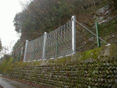平成22年度県単崩落決壊防止(緊急落石危険個所対策)工事