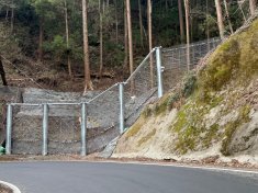 県道76号災害防除工事