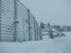 平成22年度(主)柏崎高浜堀之内線緊急地方道(雪寒)雪崩防護柵工事